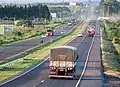 BR-163, duplicate stretch in Mato Grosso do Sul