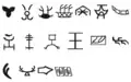 Symbols using geometric shapes