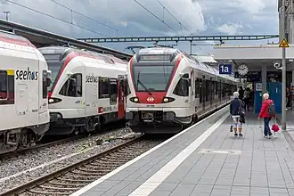 FLIRT of SBB GmbH at Konstanz station