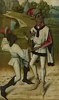 Balthasar, with a servant