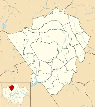 Mitre Inn is located in London Borough of Barnet