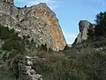 Barranc del Sinc in the Serra Mariola.