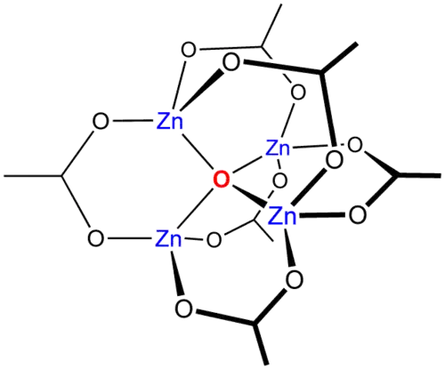 Basic zinc acetate