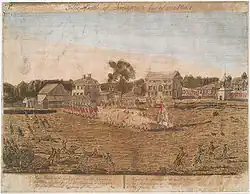 British Army in Lexington