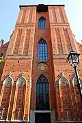 Façade and tower (view from the west)