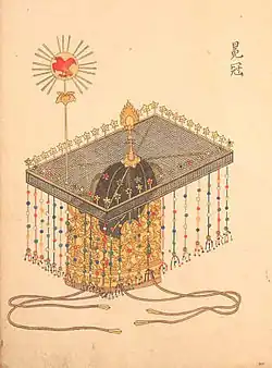 View of a benkan.