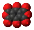 Benzoquinonetetracarboxylic dianhydride molecule