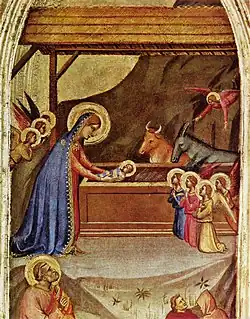 Bernardo Daddi was influenced towards realism by the paintings of Giotto.