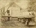Acehnese guns including two bombards (closer to the camera).