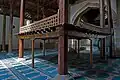 Eşrefoğlu Mosque Interior with müezzin mahfili