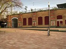 Western entrance