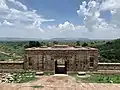 A view from the top of the royal palace