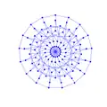 Another drawing of the Biggs–Smith graph