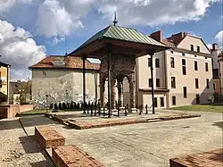 Existing remains of the old synagogue