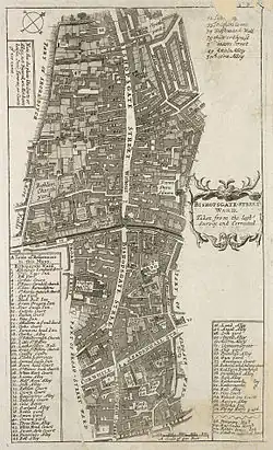 Bishopsgate-Street Ward in 1720
