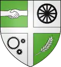 Coat of arms of Sainte-Eulalie