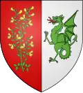 Coat of arms of Gennetines