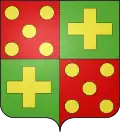 Coat of arms of Saint-Laurent-sur-Oust