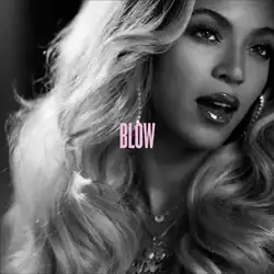 Black and white photo of Beyonce's 3/4 side profile