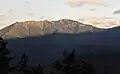 West aspect near sunset