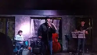 Performing in Spain