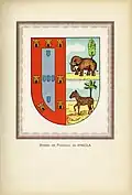 Proposed coat of arms of Angola in the Bulletin of 1933