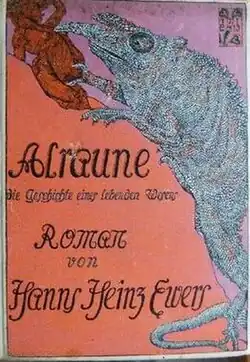 Book cover with a picture of a chameleon on it