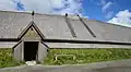 Entrance to the longhouse