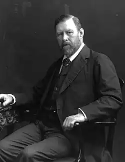 Bram Stoker photographed in 1906