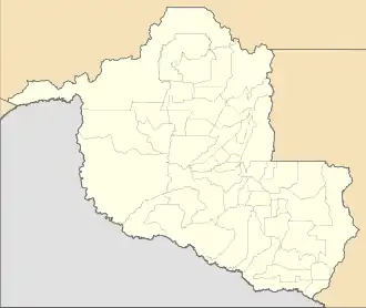 Man of the Hole is located in Rondônia