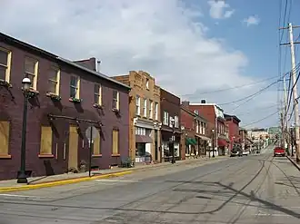 Bridge Street in downtown Bridgewater