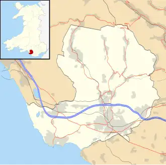 Pencoed is located in Bridgend