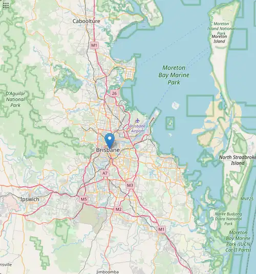 Toowong is located in Brisbane