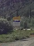 British Columbia sign along Klondike Highway