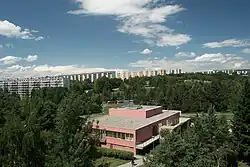 View of the north part of Lesná