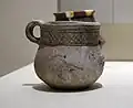 Bronze Age ceramic cup with handle from Da'anhanshu