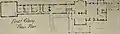 floor plan, Joseph Dillaway Sawyer home "Buena Vista" Old Greenwich, Connecticut, 1900