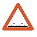 Uneven road