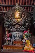 The thousand-handed and thousand-eyed Guanyin.