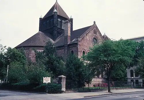 The current church building dates from 1890 but uses bricks from the earlier church