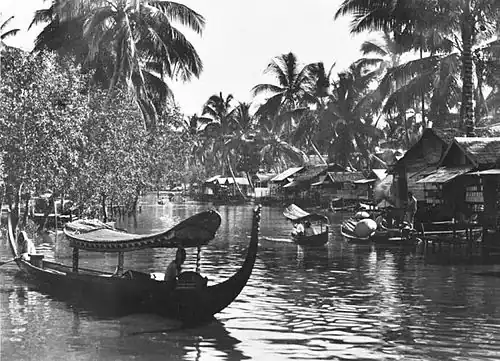 Prahu and houses