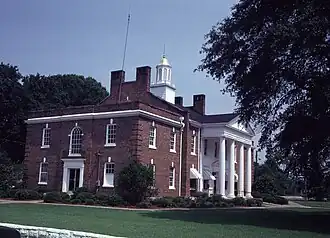 Calhoun County Courthouse in Morgan