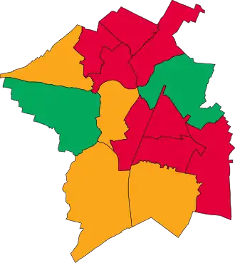 2023 results map