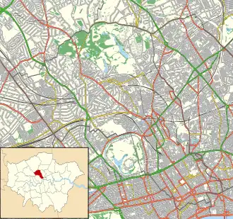 Burgh House is located in London Borough of Camden