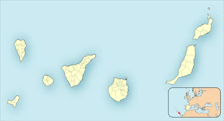 Teide is located in Canary Islands