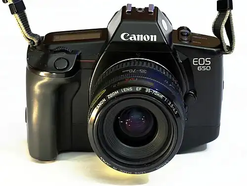 A Canon EOS 650