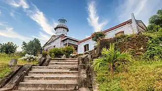 Pathway leading up to the lighthouse