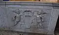 Baluster with Della Rovere coat-of-arms