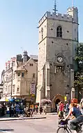 Carfax, at the western end of the High Street