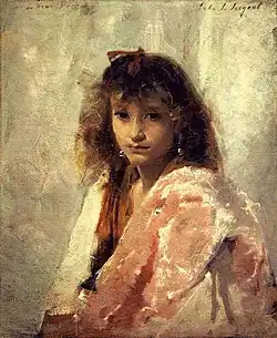 John Singer Sargent Carmela Bertagna Oil on canvas, 1879